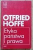 Otfried Hoffe Etyka państwa i prawa